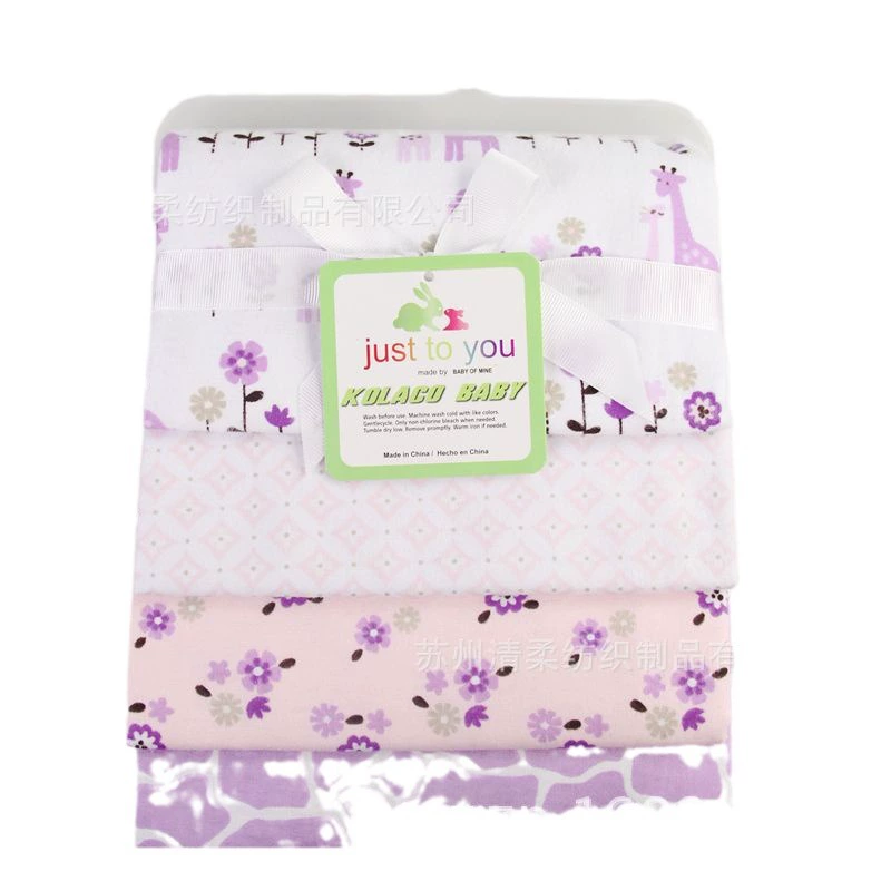 Flannel children's baby duvet