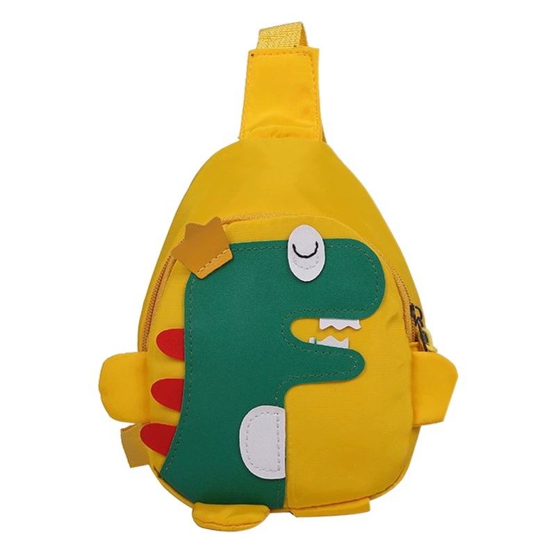 Детская сумка с героями мультфильмов Сумка через плечо 2021 Повседневный маленький рюкзак для мальчиков и девочек на открытом воздухе Аниме Маленькая модная нагрудная сумка с динозаврами