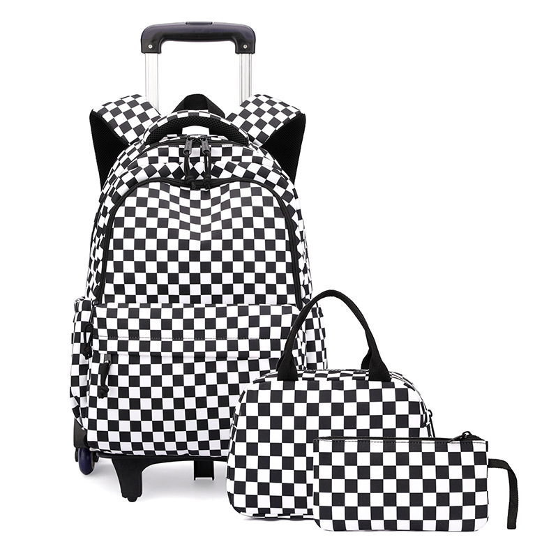 Mochila de estilo de pescado natural para estudiantes de primaria 3 - 6 grados para hombres y mujeres, mochila de tracción de estudiantes de secundaria ligera de gran capacidad