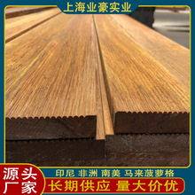 印尼菠萝格规格料原木 户外公园园林古建筑原木印尼菠萝原木供应