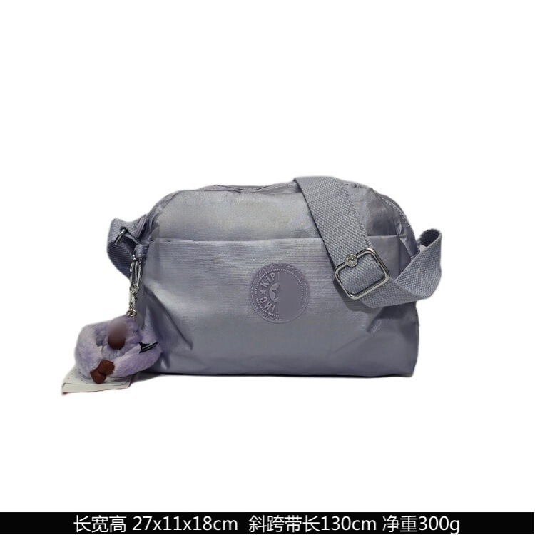 [Taobao Sales] European and American Trendy Small Square Bag Crossbody Bag Nylon Women's Bag K1004