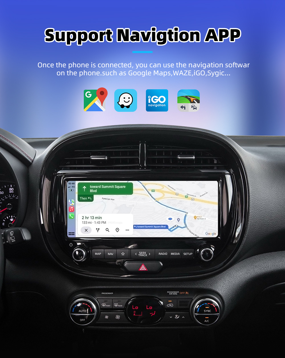 Cross-Border Car Wireless Carplay Box Portable Android Autocarplay Module Car-Machine Connectivity Smart Box