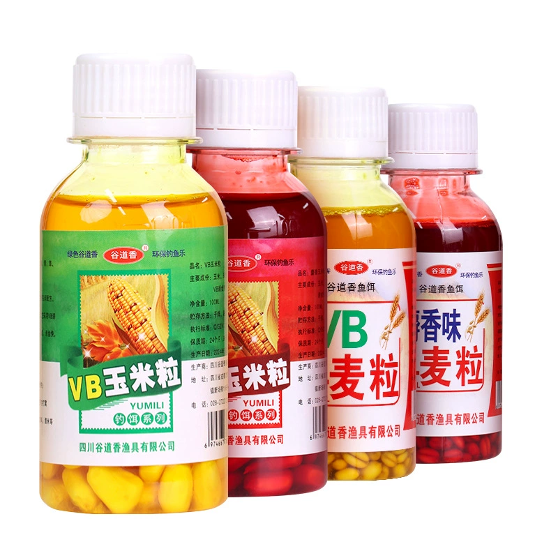谷道香 Corn wheat kernel series fishing and fishing medicine black pit wild fishing reservoir grass carp carp nest material bait