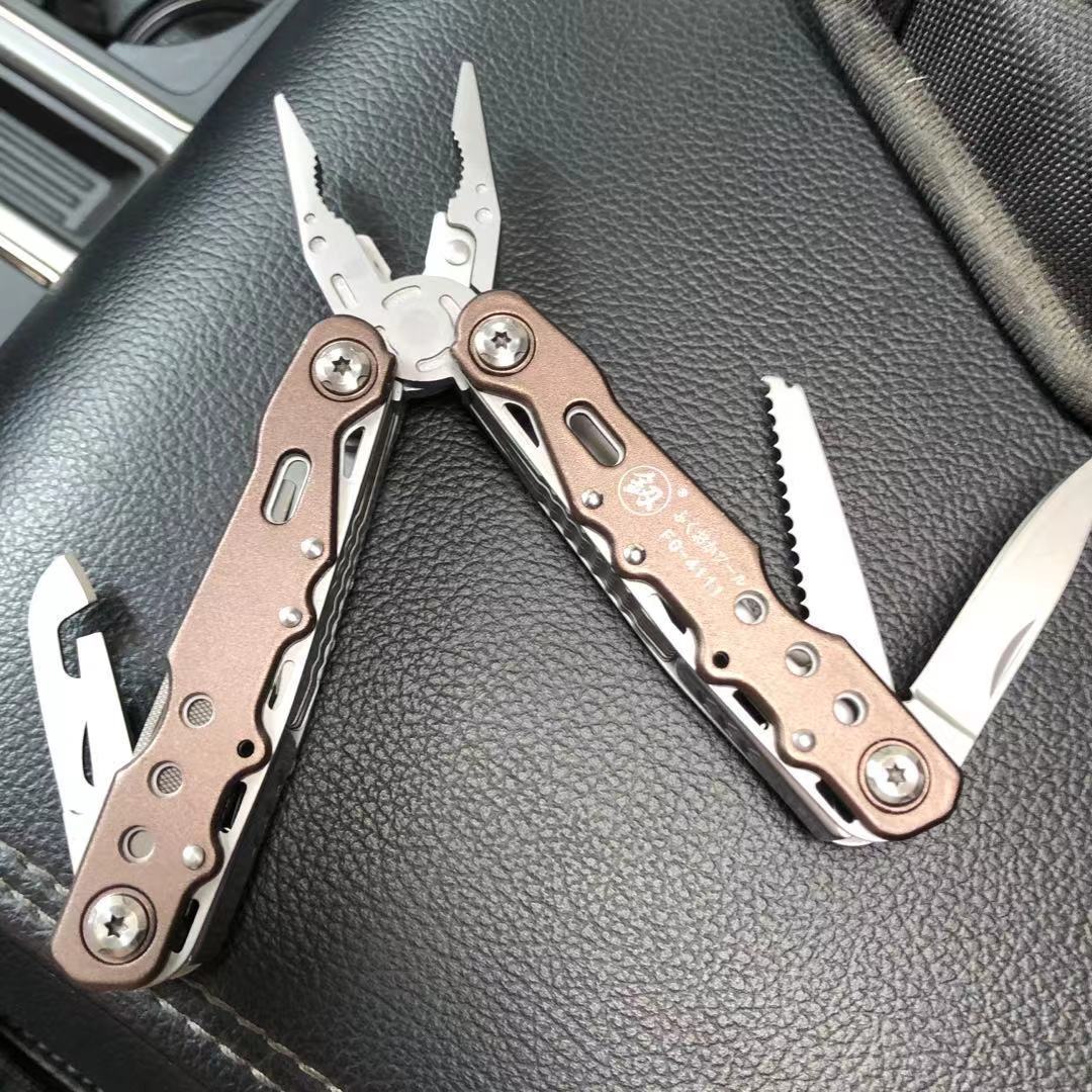 福冈工具多用途户外折叠钳老虎钳子五金工具户外便携野营FO-4111