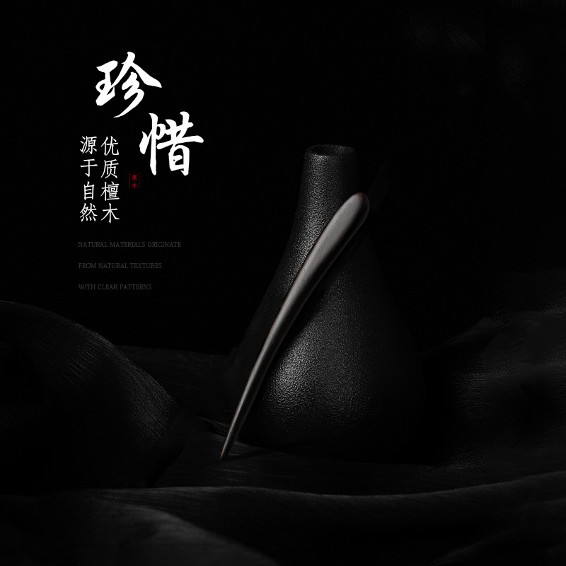 厂家直销木簪子盘发古风汉服儿童发簪丸子头送女朋友一件代发手工