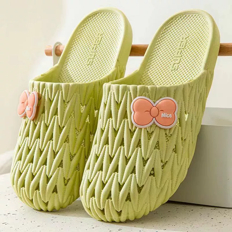 Summer non-slip slippers for bath, for beloved