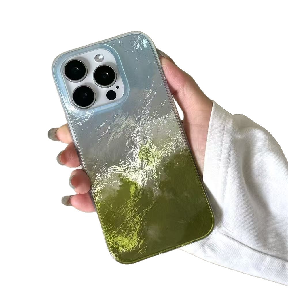 Gradient Color IPhone 16 Glacier Phone Case Suitable Fruit 17 Pro Max, Personalized For 14 Pro, 13, European And_voghion.com
