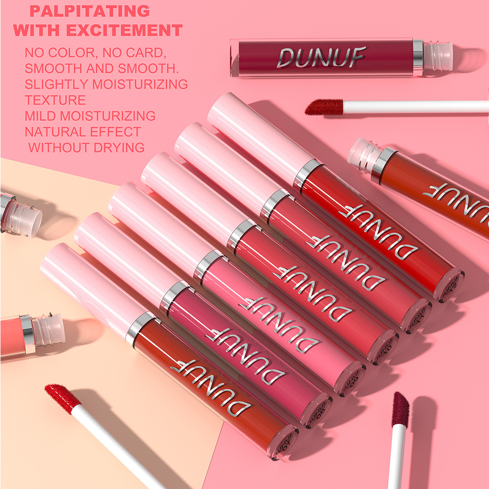 Check out DUNUF 16-color Moisturizing and nourishing Mirror Lip Gloss! Link Disclaimer - For Foreign trade only undefined