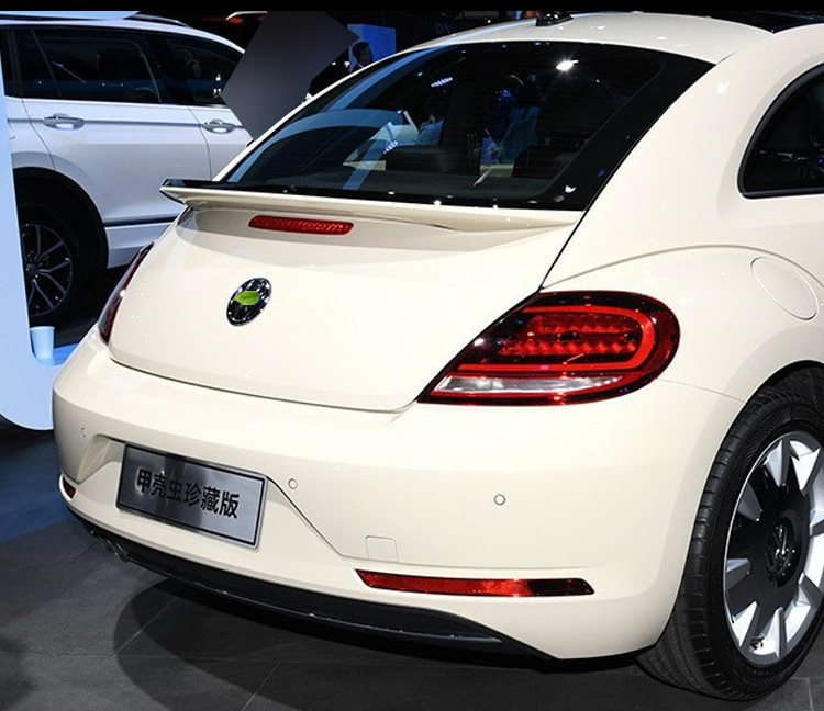 Suitable for 13-21 Models of the New Volkswagen Beetle, Modified for 17-18 Models, Original Factory Style Rear Wing, No-Drill Roof Wing