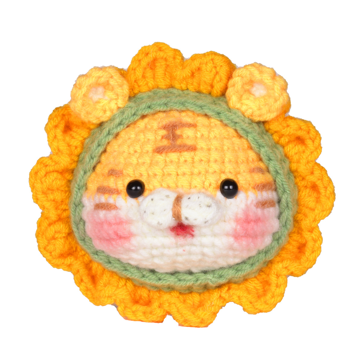 Anglický návod k použití Nový kreslený ručně vyráběný DIY příze míč háčkovaný materiál balíček pletení dárkové ozdoby_voghion.com