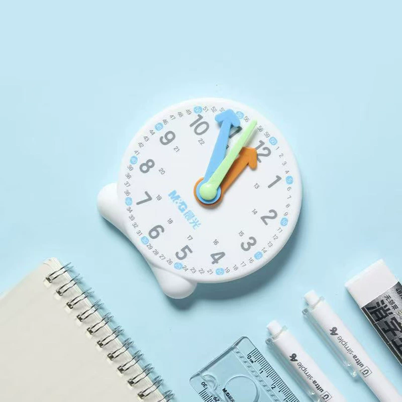 Morning Light Teaching Clock ASD998K3 Three-pin Linkage Learning Clock 12-hour Student Learning Clock