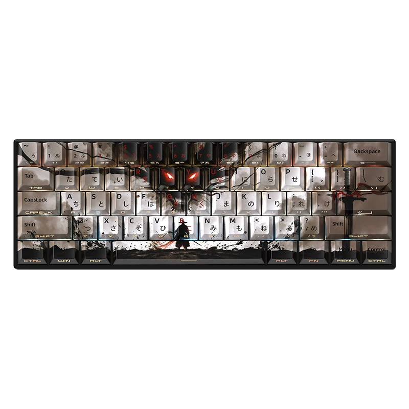 Набор боковых гравированных колпачков Mokxing, подходит для American Lion Mad68/Night Devil/EZ63/ATK/Wotting