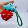 Brand trend bag, strawberry, pendant, accessory, Korean style, simple and elegant design