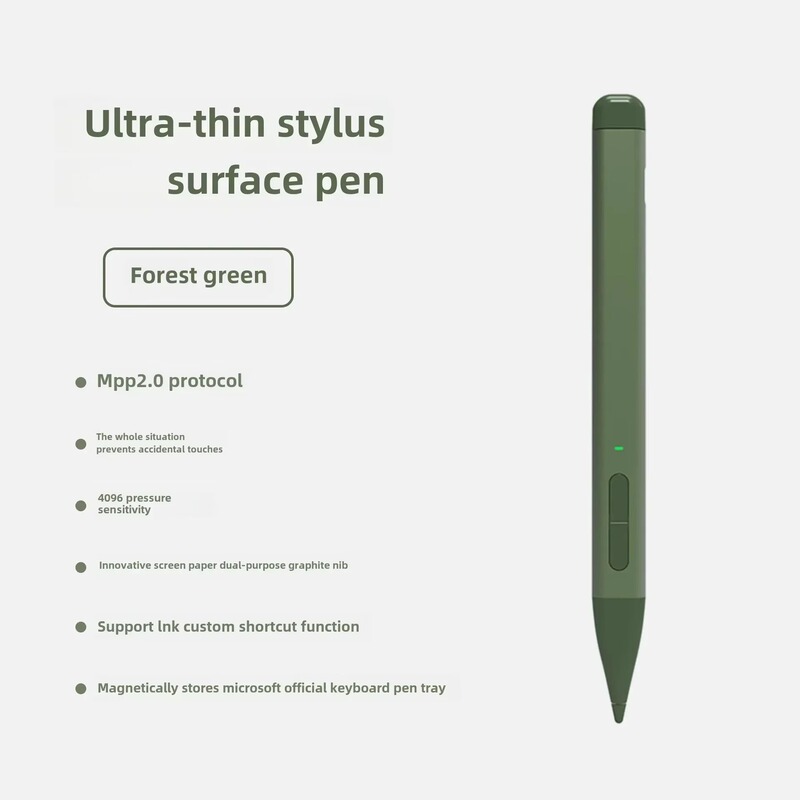 Mpp Protocol Pen Is Suitable for Microsoft Surface Touch Pens Pro/Go/Laptop/Book and Prevents Accidental Touch
