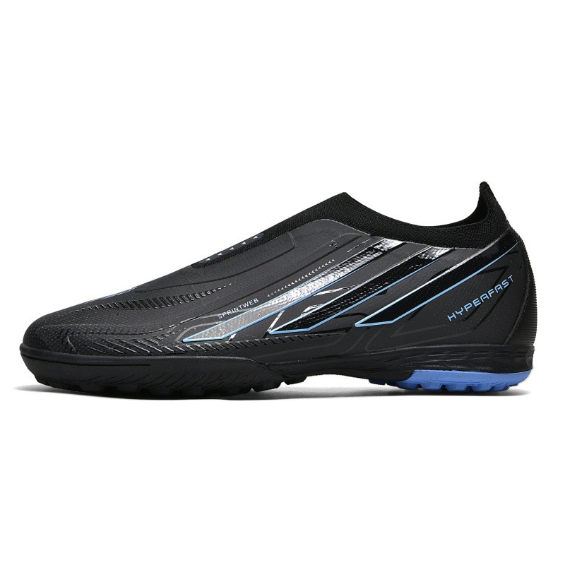 Zapatos de Fútbol AG para Entrenamiento de Malla y TPU Transpirables para Césped Natural y Artificial