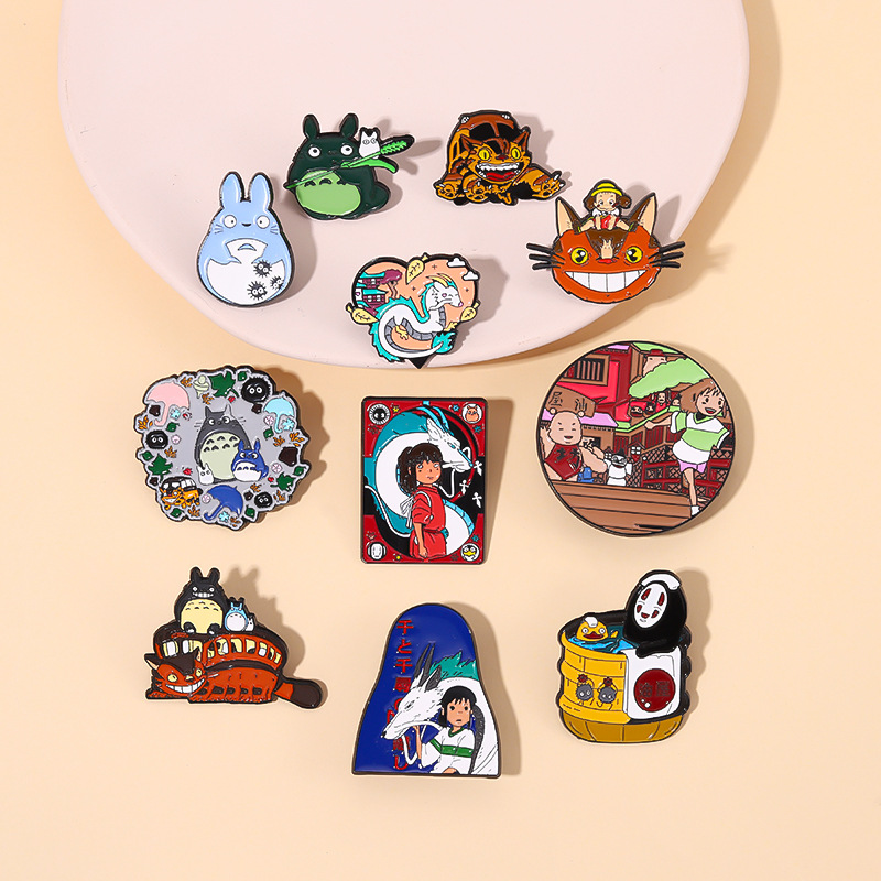 Daily Occasion Cute Pin Cartoon Character Alloy Enamel Unisex Brooches