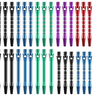 In stock Jinhui darts aluminum alloy material darts Rod dart shaft plug tail rod 30-piece set + O-ring 30