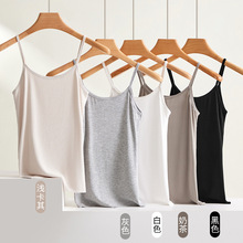 吊带背心女内搭2025年新款时尚洋气夏季打底无袖短款上衣修身外穿