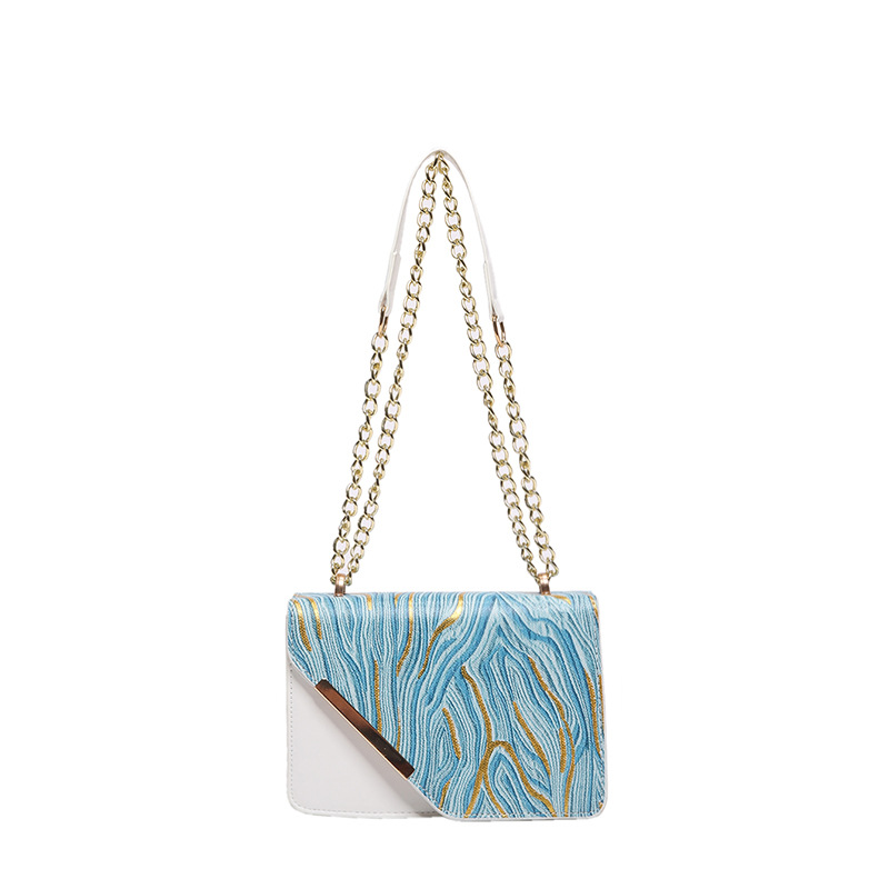 Francia, personalidad de nicho, temperamento, viajero, ocio, hermoso, bolso de hombro, bolso de mensajero de hombro para mujer, bolso pequeño cuadrado para mujer