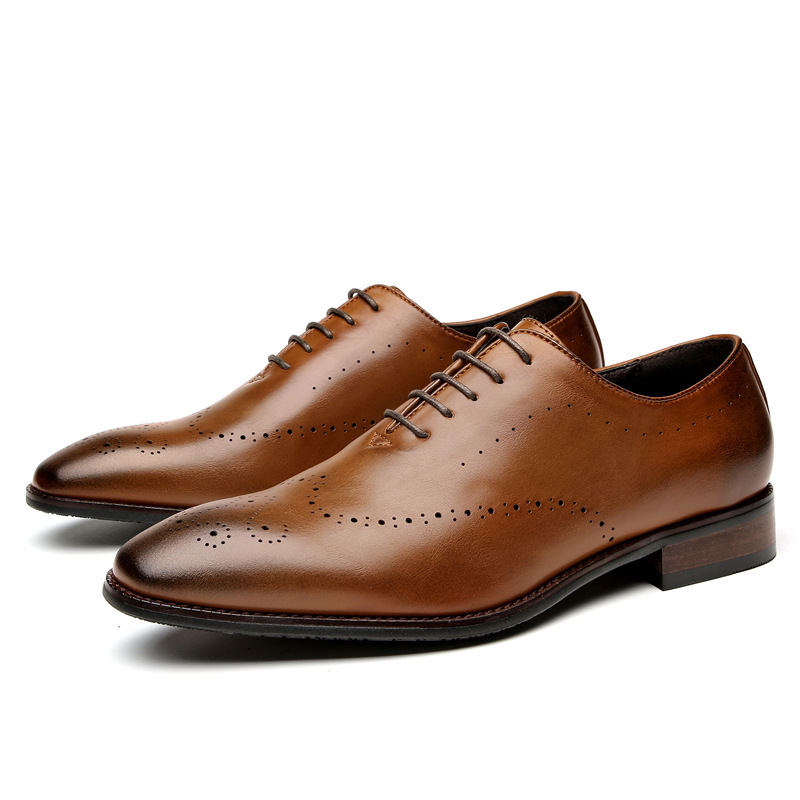 Brock Leather Men Shoe - Close Up