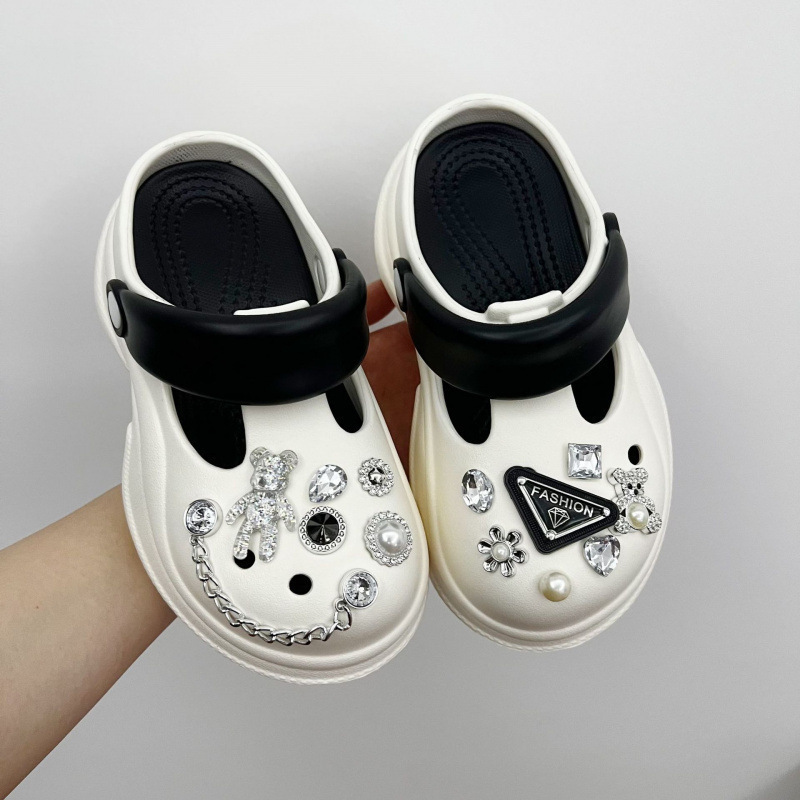 작은 허리 블랙-[다이아몬드 베어]