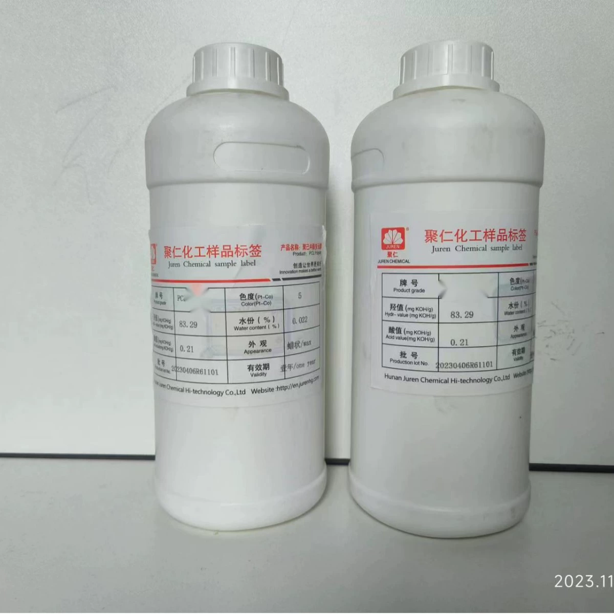 Прямые продажи с фабрики поликапролактозы Диол триол 500, 1000, 2000, 3000 Молекулярный вес