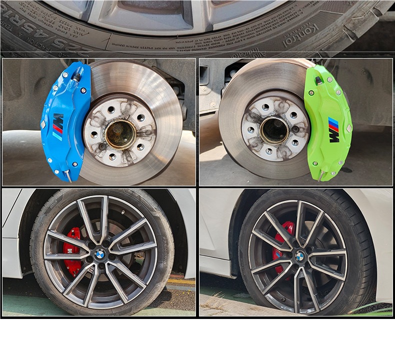 Suitable for Bmw Three Series Caliper Covers 320Li325Li3305 Series 525Li530 Brake Calipers Color-Changing Aluminum Alloy