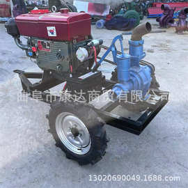 3寸双叶轮水泵图片 拖车款12寸抗洪水泵 政府采购水泵现货