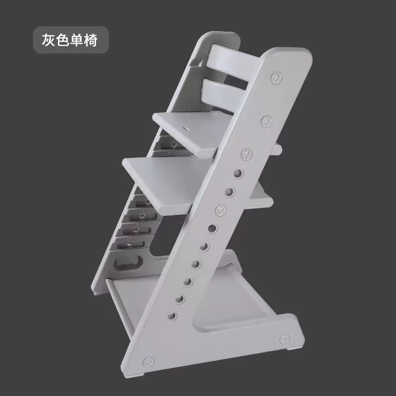 Детский обеденный стул, пластиковый стул для роста, расширенный и утолщенный обучающий многофункциональный детский стул для хранения детских товаров для дома