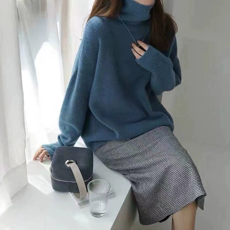 Свитер oversize, база для тела, один размер, мягкая палитра цветов
