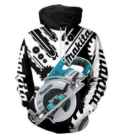 2022 Harajuku Fashion Casual Tops 3D Digital Direct Shipping Makita Tool Print Men's Hooded Sweatshirt 2022 Harajuku Fashion Casual Tops 3D Digital Direct Shipping Makita Tool Print Men's Hooded Sweatshirt