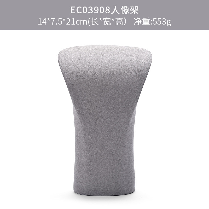 Hongtai Luz de lujo exhibición de la joyería de microfibra anillo de rack pulsera pendientes collar Almacenamiento de rack de la joyería de la decoración de la ventana rack