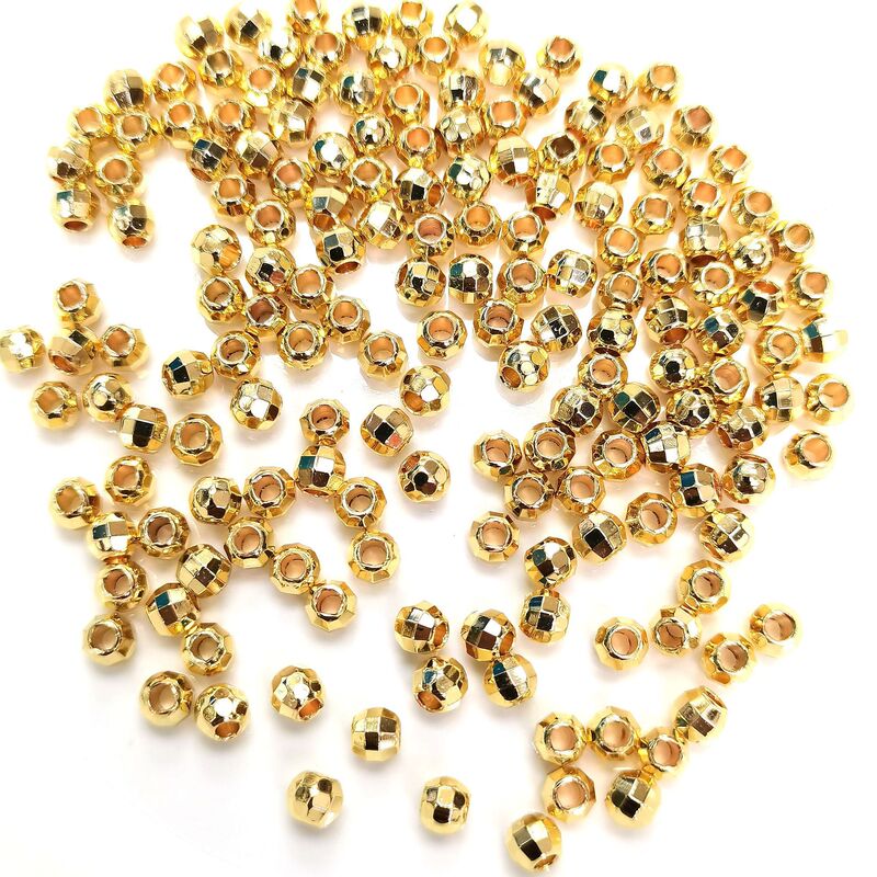 14K gold color retention solid laser beads diy hand-cut beads jewelry bracelet necklace beads beaded material 14K gold color retention solid laser beads diy hand-cut beads jewelry bracelet necklace beads beaded material