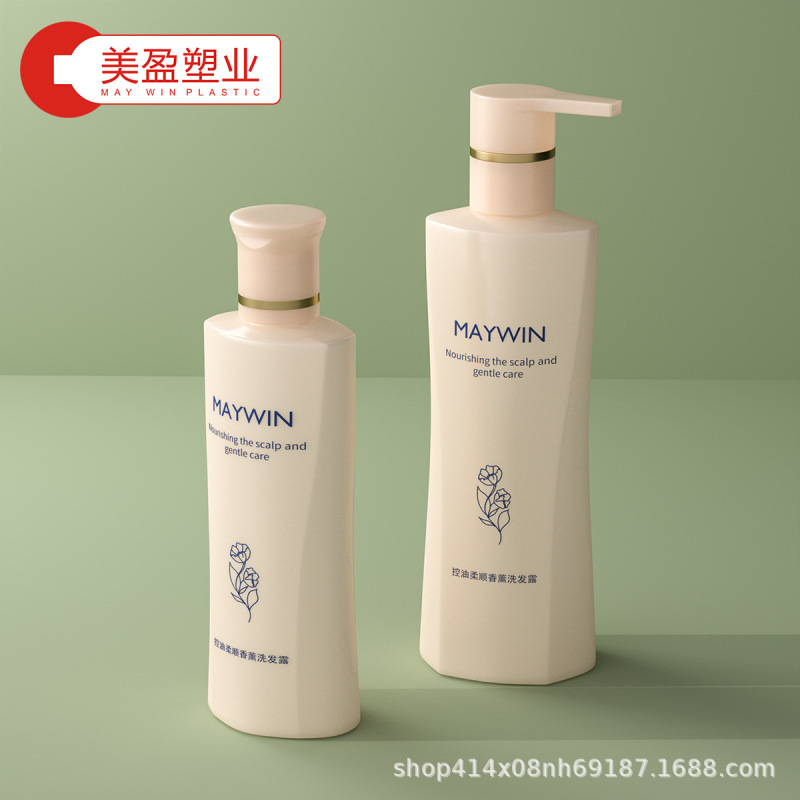 Meiying Plastic PET シャンプー ボトルは、シンプルで実用的な 200 ml、300 ml、400 ml の 3 つの仕様で提供されます。|undefined