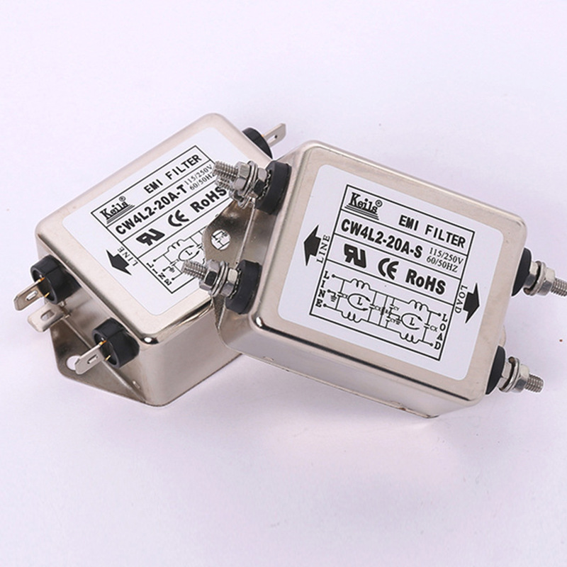 电源滤波器220V 变频器用两级滤波工业机械交流三相四线滤波器