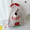 Фиолетовый в полоску с красными цветами (flower)