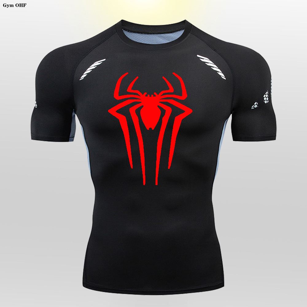 그레이 블루 메쉬 반소매