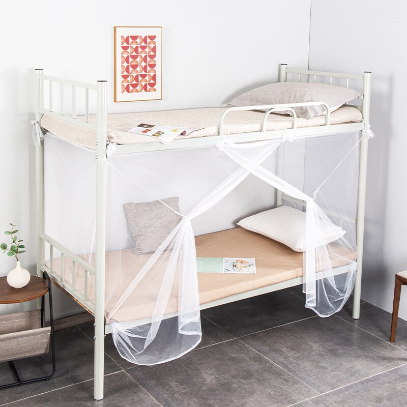 Mosquito Net Student Dormitory Bunk Bed Dormitory on Campus All-In-One High-Grade Encryption Mesh Single Home Bedroom New Style