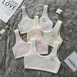 女童内衣发育期小学生棉12岁13岁初中生少女孩文胸儿童小背心夏薄