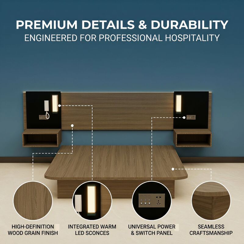 American and Canadian Cross-Border Hotel Bedroom Furniture Sets, Hotel Furniture, King-Size Beds, Hotel Furniture American and Canadian Cross-Border Hotel Bedroom Furniture Sets, Hotel Furniture, King-Size Beds, Hotel Furniture