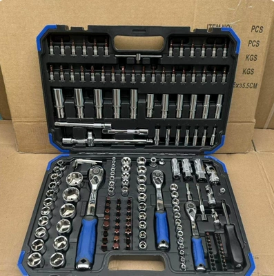 Mühərrik tənzimləmə alətləri — Ratchet Wrench Car Repair - 172-pieces-of-72-tooth-auto-repair-model-blue-edge-free-replacement-if-damaged-after-final-warranty