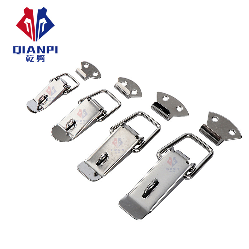 Stainless Steel Lock Buckle Latch Bee Hive Connection Buckle Grid Box Buckle Spring Duckbill Buckle Luggage Buckle Pull Buckle Lock