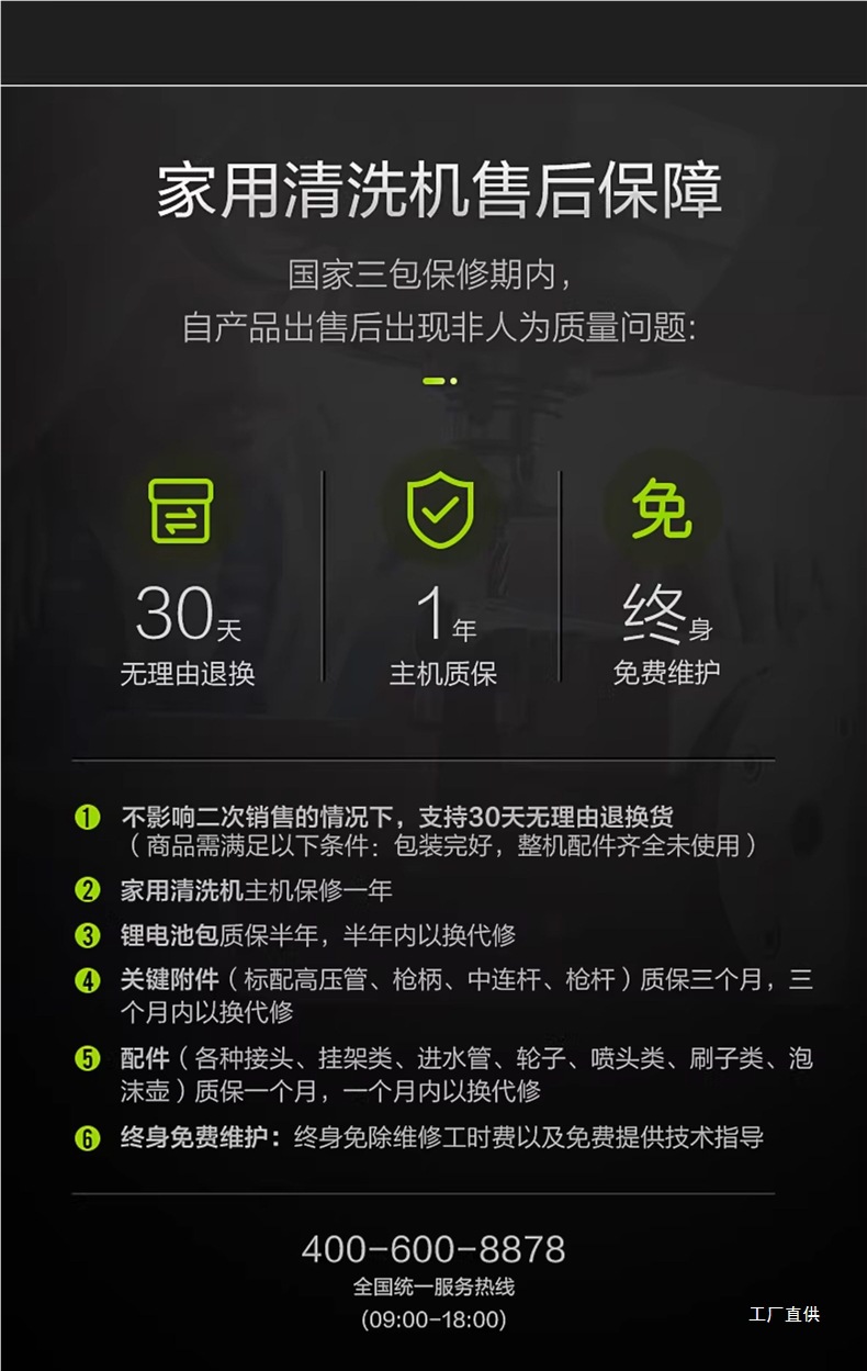 Greenfield Portable High-Pressure Car Washer, 220V Household Automatic New Model Car Cleaning Tool, High-Power Peihui