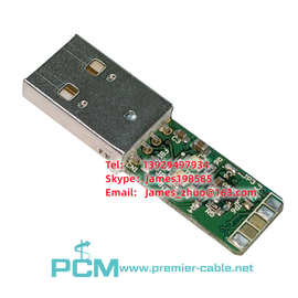 原装FTDI芯片USB转UART接口TTL串行电缆TTL-232rg-vsw3v3-pcb