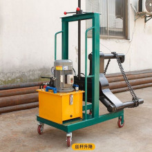 三爪小車拉馬絲桿升降小車推拉行走電動液壓車載式升降拉馬