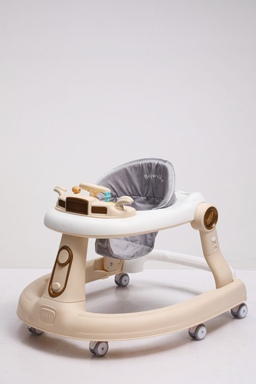 Andador Multifuncional para Bebé 6-18 Meses de Plástico Musical Antivuelco