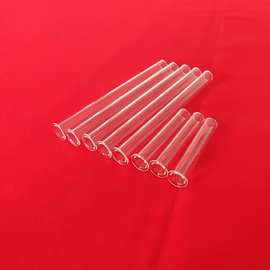 厂家直销 石英玻璃管 圆形透明石英玻璃管石英管透光率高
