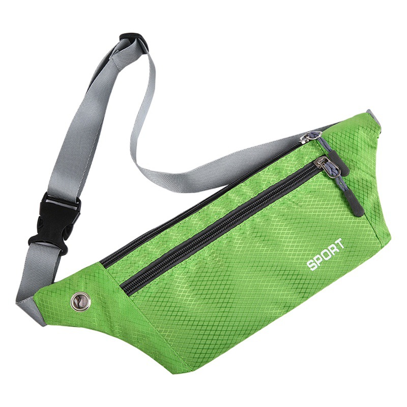 Outdoor Sports Waist Bag Men's Running Mobile Phone Bag Fitness Close-Fitting Nylon Waterproof Cross-Border Wholesale Fitness Sports Bag