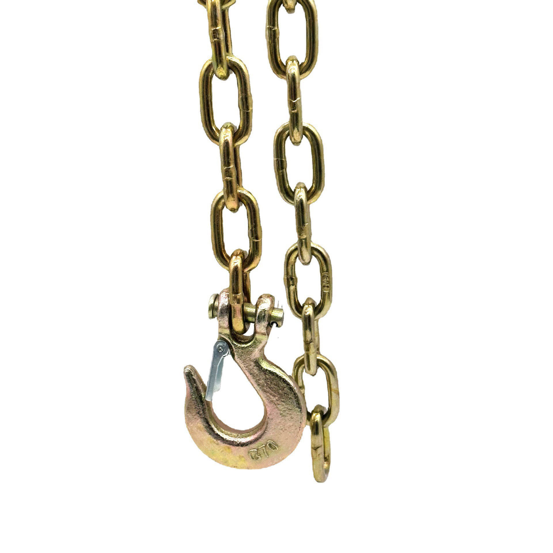 工厂直供 镀锌链条索具 美式弯钩滑钩链条吊索具组合链条 量大优