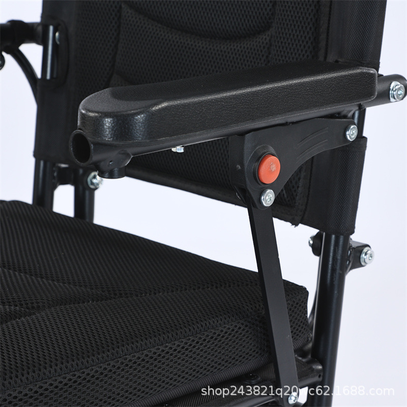 Electric Wheelchair 24V for Disabled and Elderly, Foldable Electric Scooter with Long Battery Life